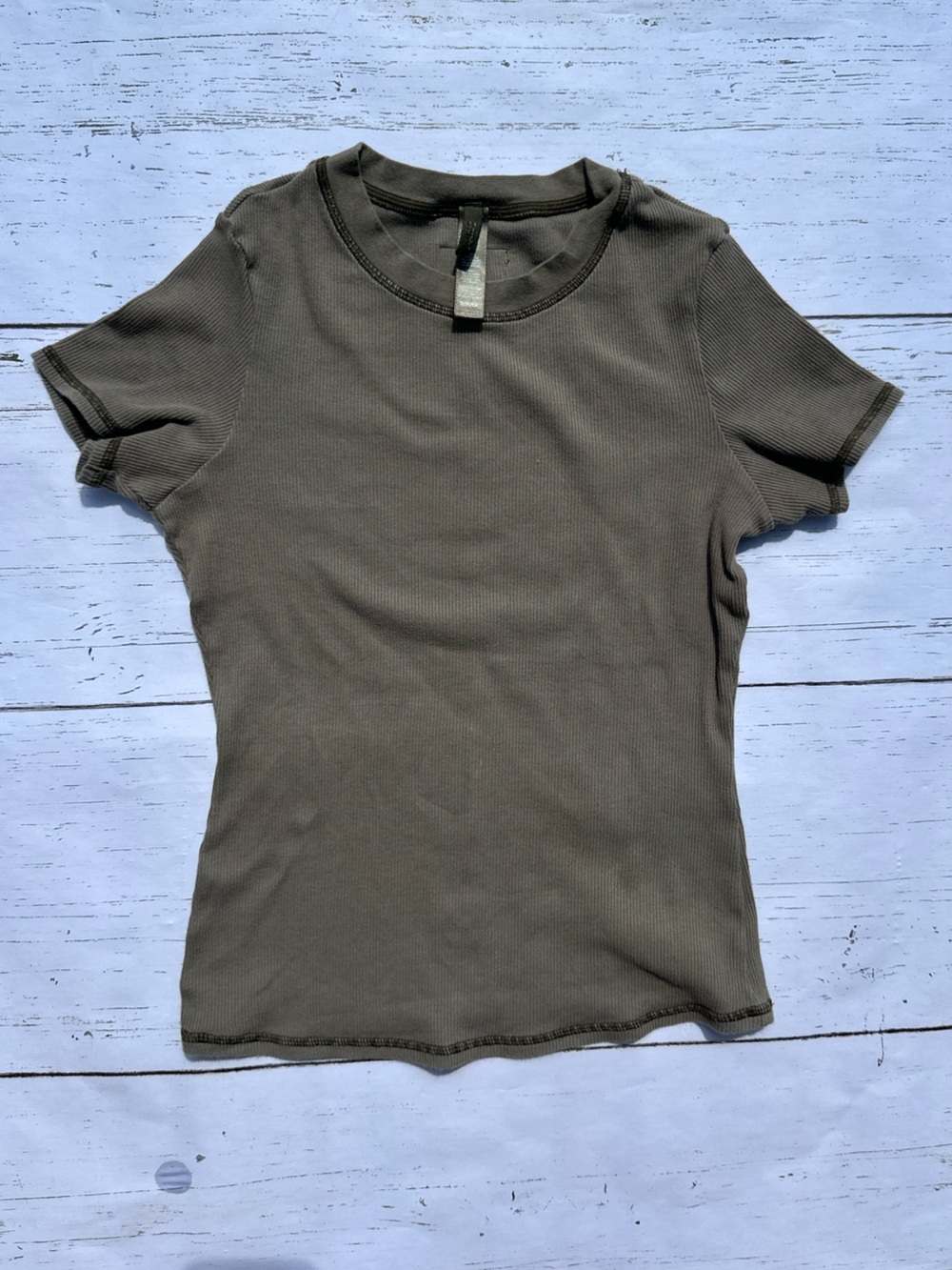 SKIMS Ribbed Tee